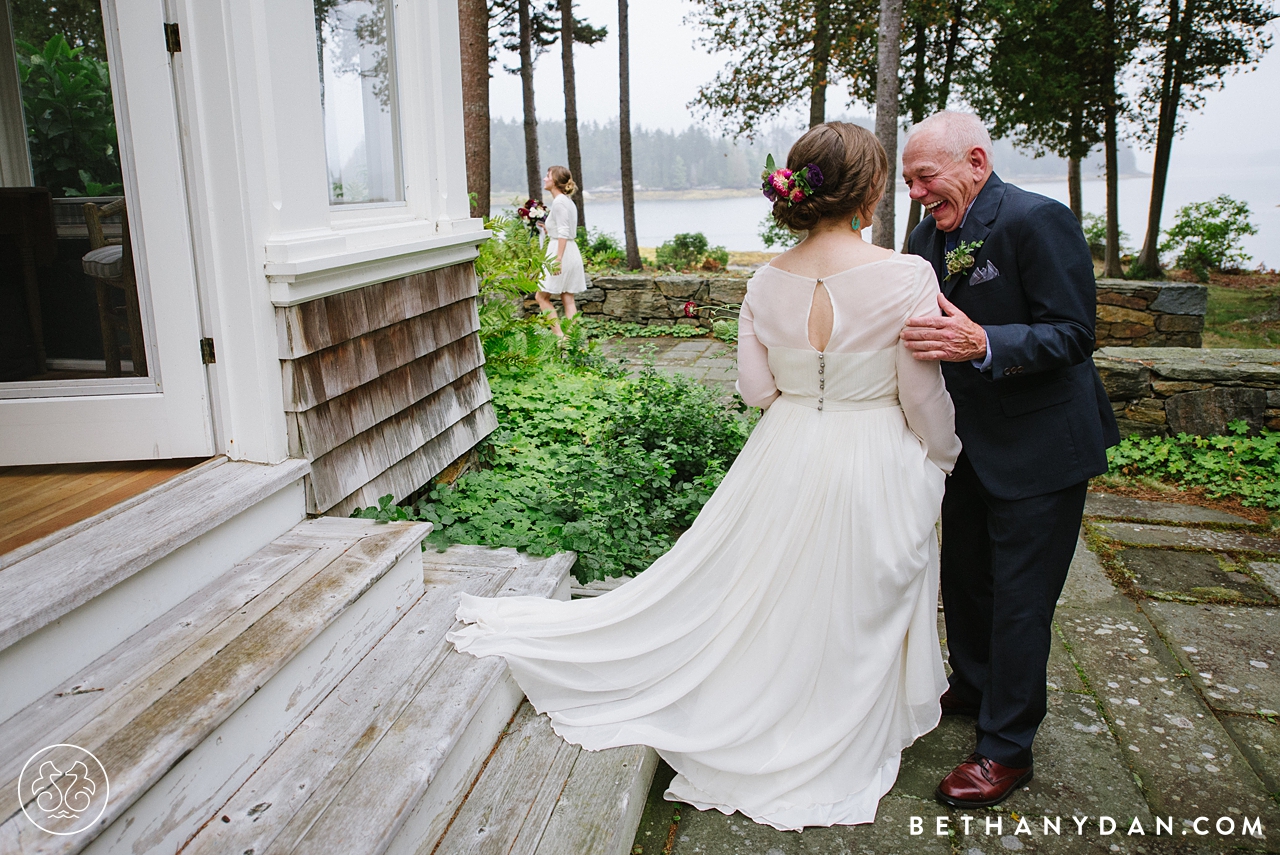Intimate Oceanside Maine Wedding