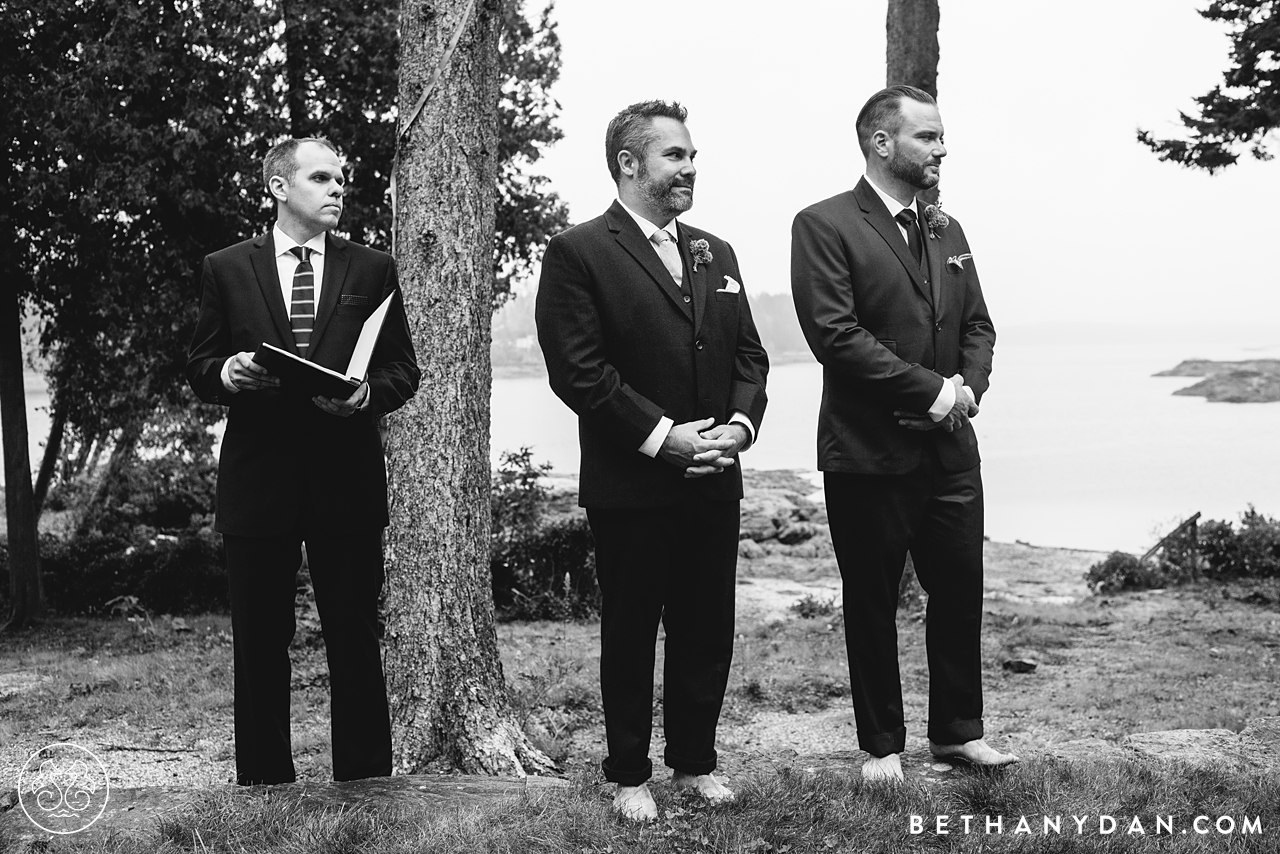 Intimate Oceanside Maine Wedding