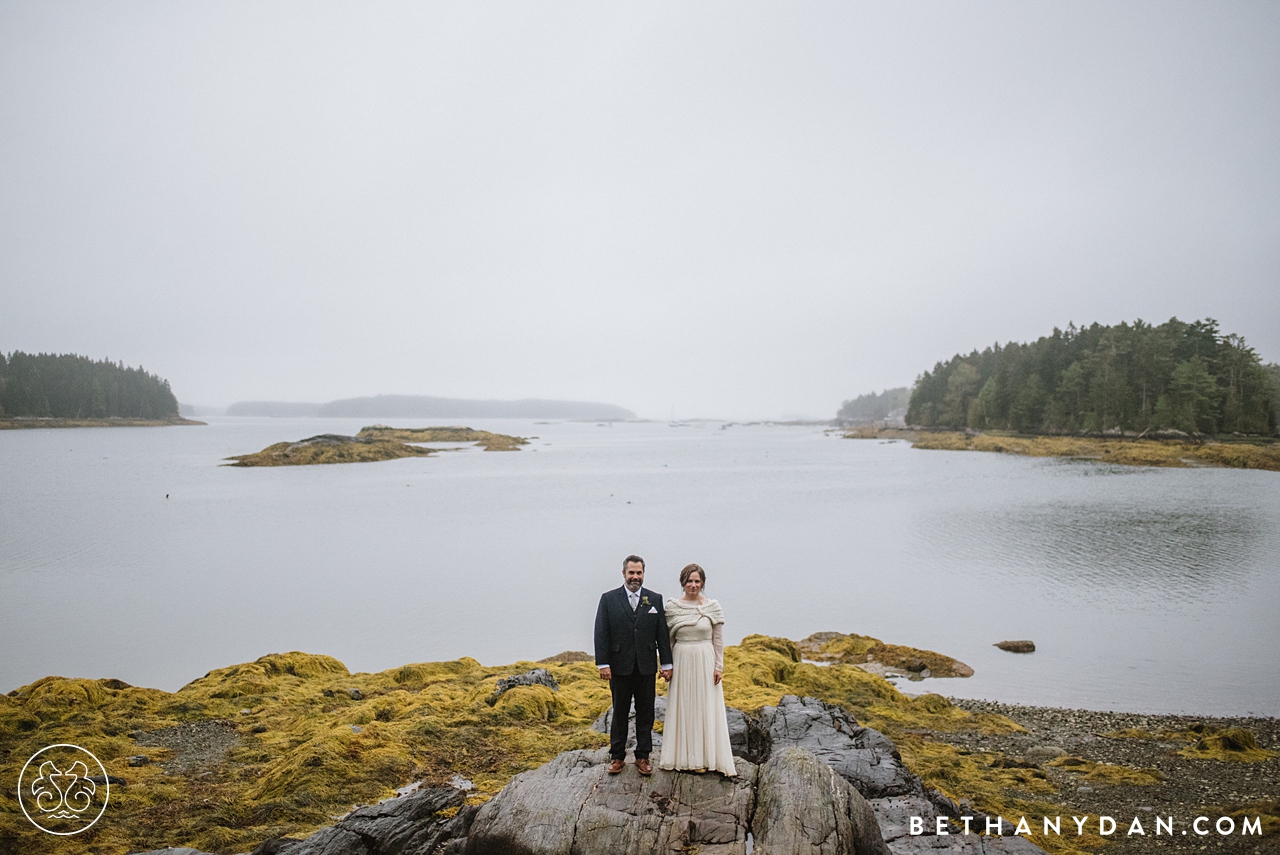 Intimate Oceanside Maine Wedding