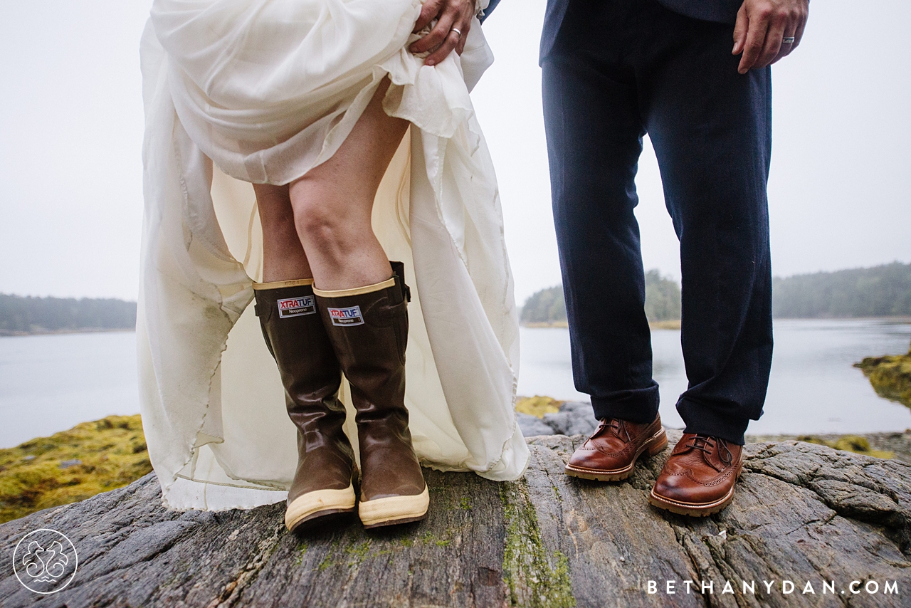 Intimate Oceanside Maine Wedding