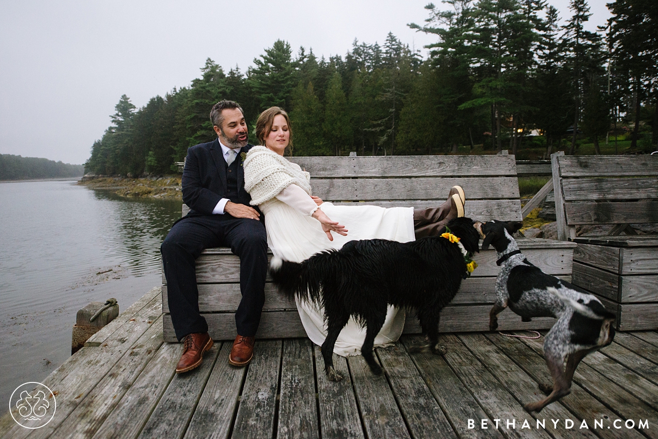 Intimate Oceanside Maine Wedding