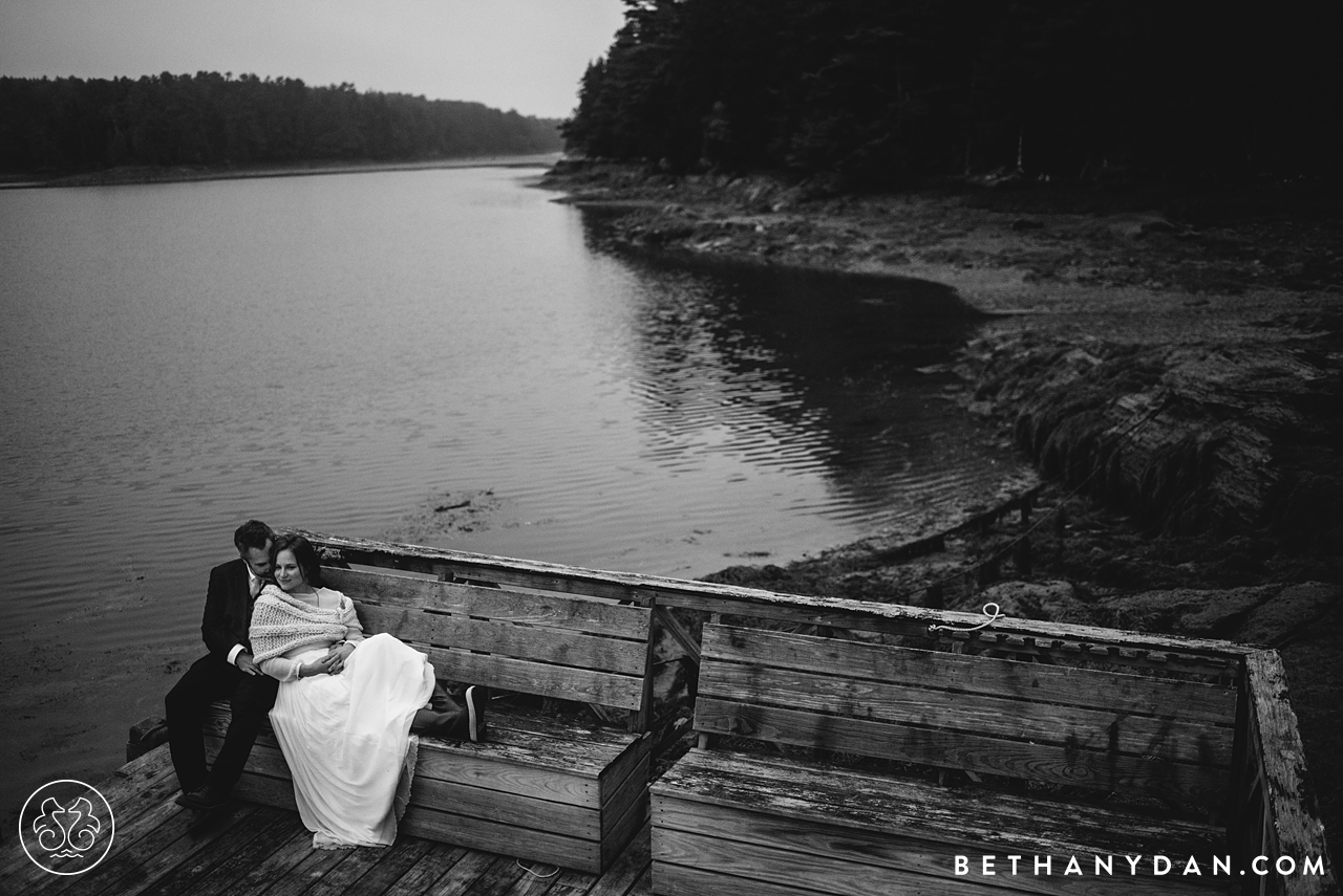 Intimate Oceanside Maine Wedding