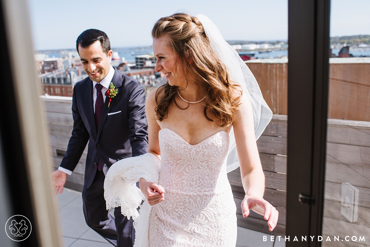 Portland Maine Wedding at Grace Restaurant