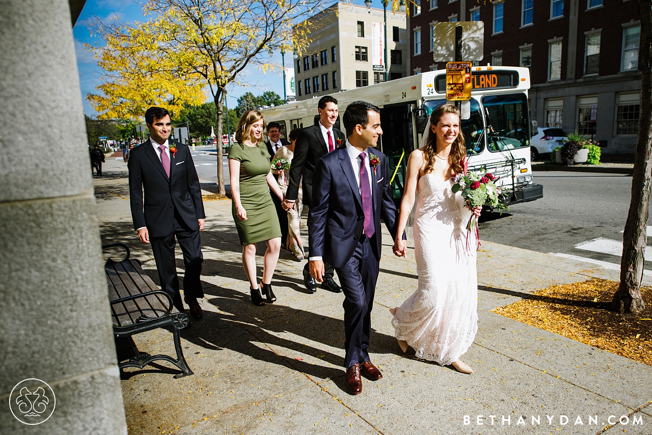 Portland Maine Wedding at Grace Restaurant