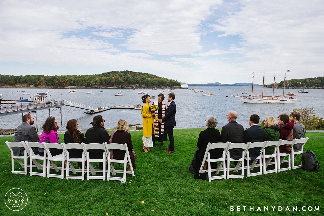 Bar Harbor Maine Elopement