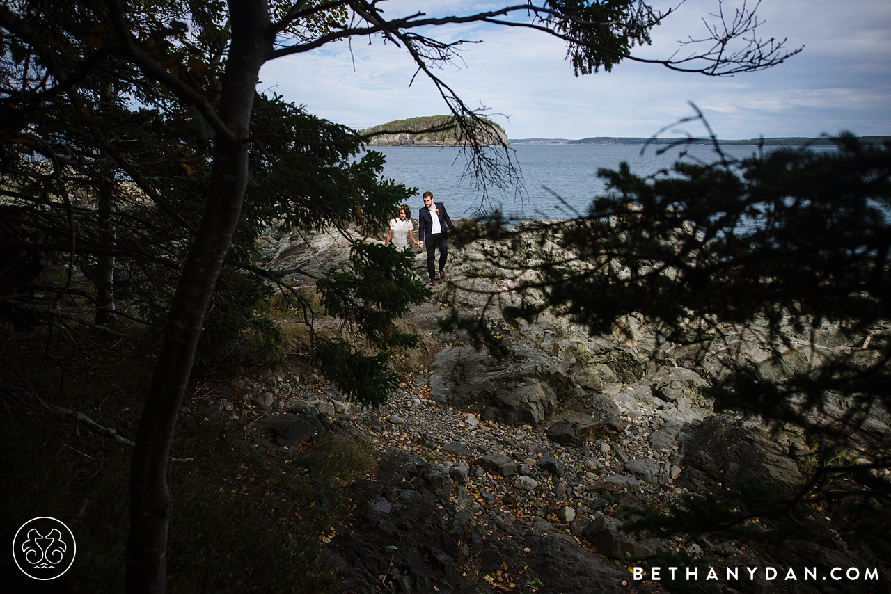 Bar Harbor Maine Elopement