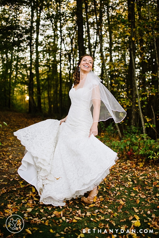 Fall Massachusetts Barn Wedding