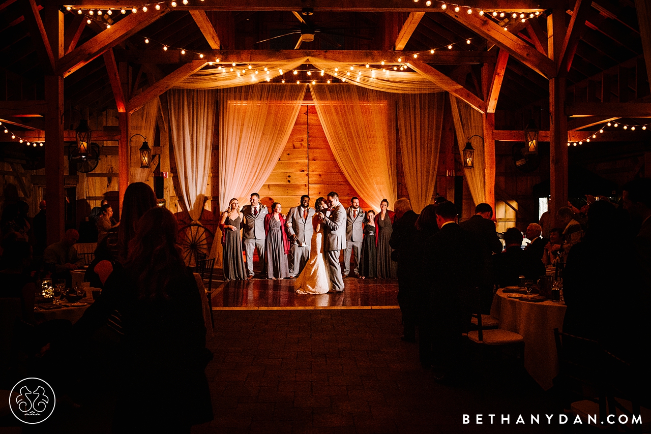 Fall Massachusetts Barn Wedding