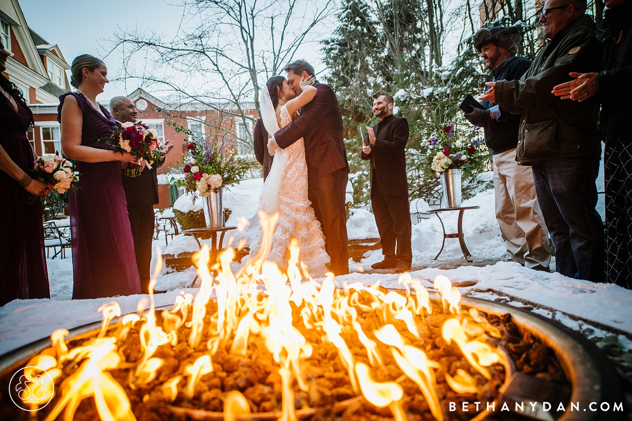 Portland Maine Winter Elopement