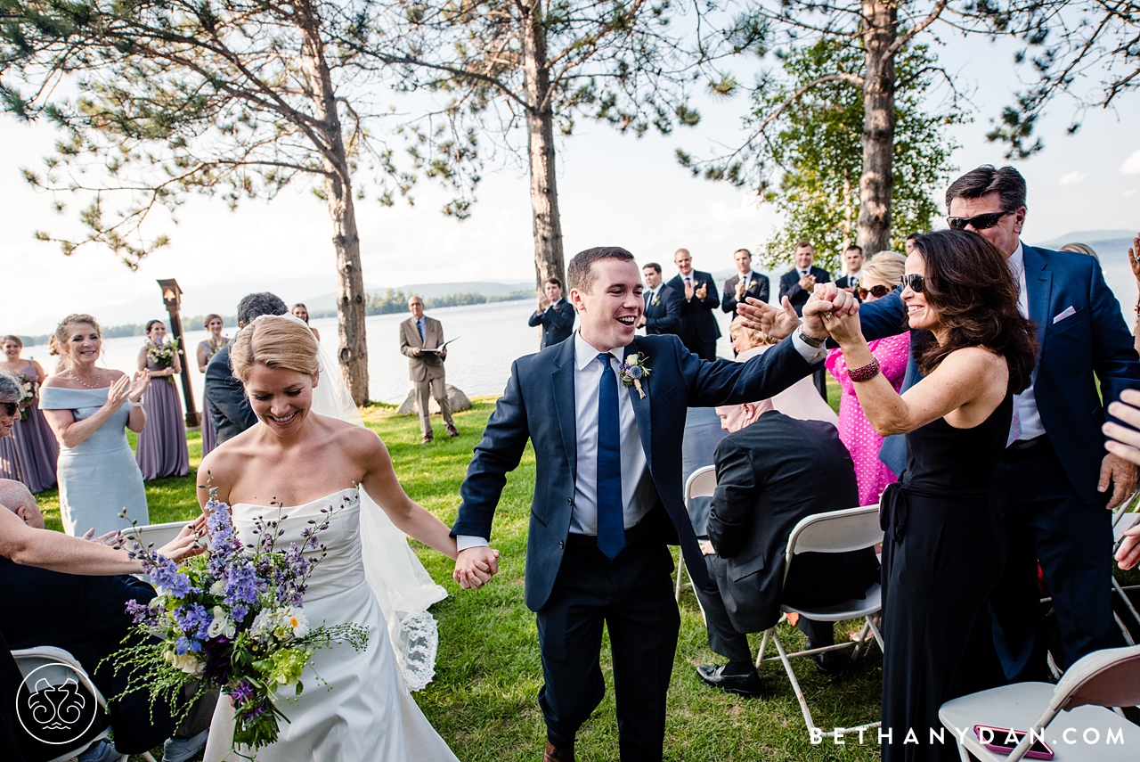 New England Outdoor Center Maine Wedding