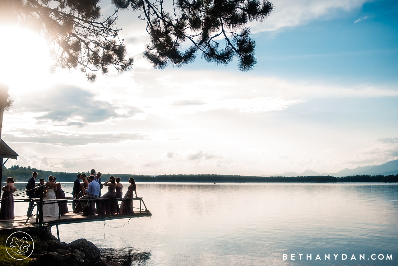 New England Outdoor Center Maine Wedding