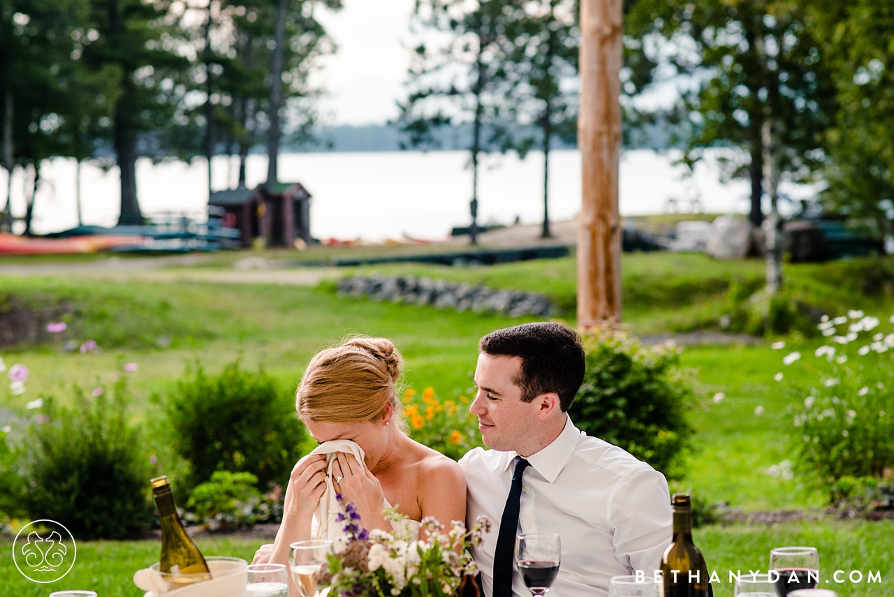 New England Outdoor Center Maine Wedding