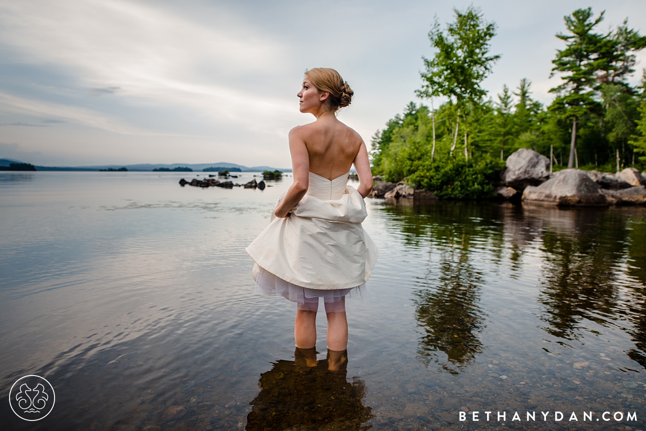 New England Outdoor Center Maine Wedding