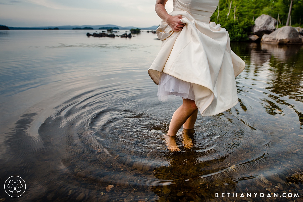 New England Outdoor Center Maine Wedding