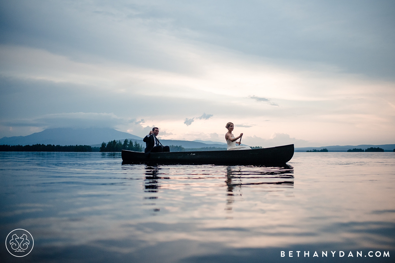 New England Outdoor Center Maine Wedding