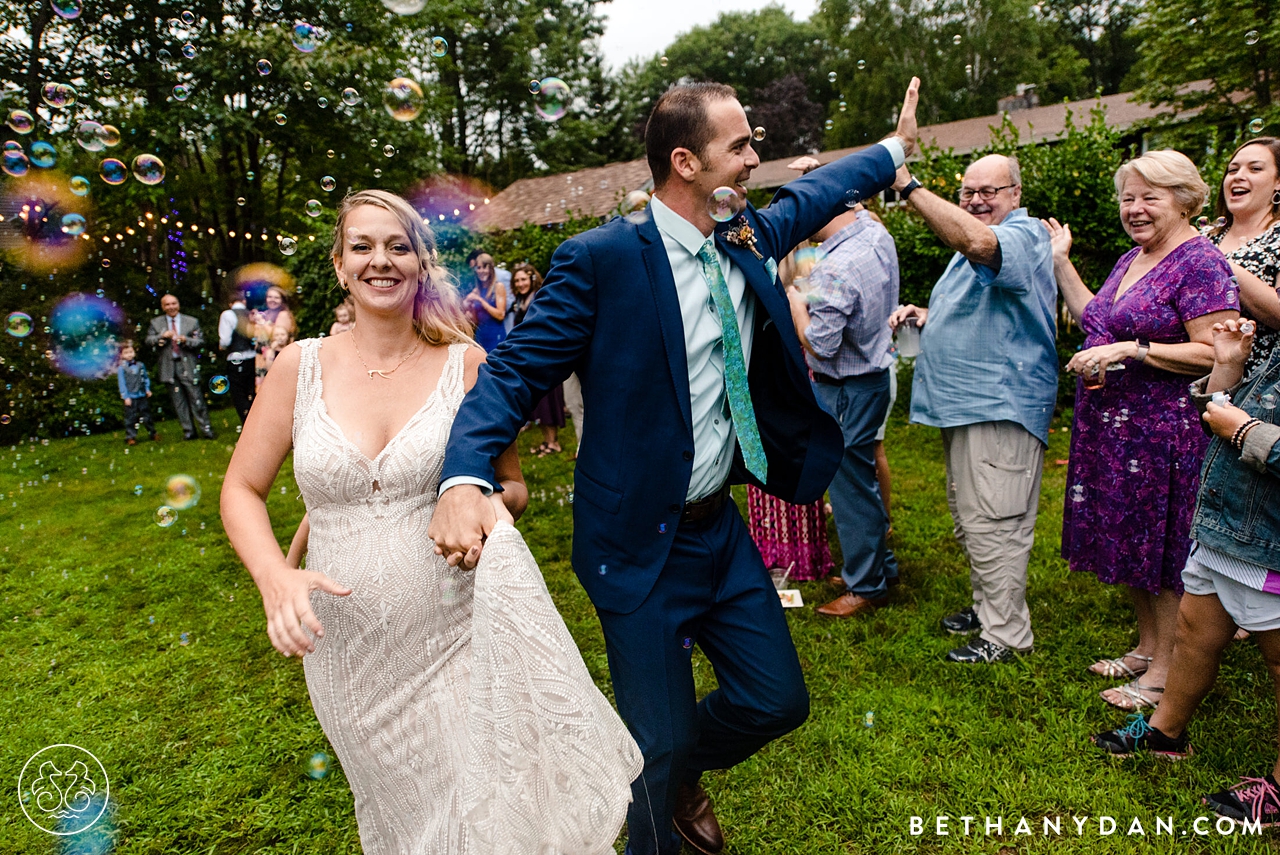 Portland Maine Backyard Wedding