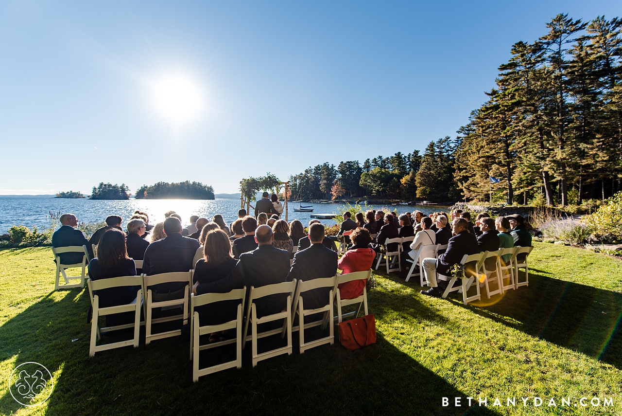 Migis Lodge Maine Wedding