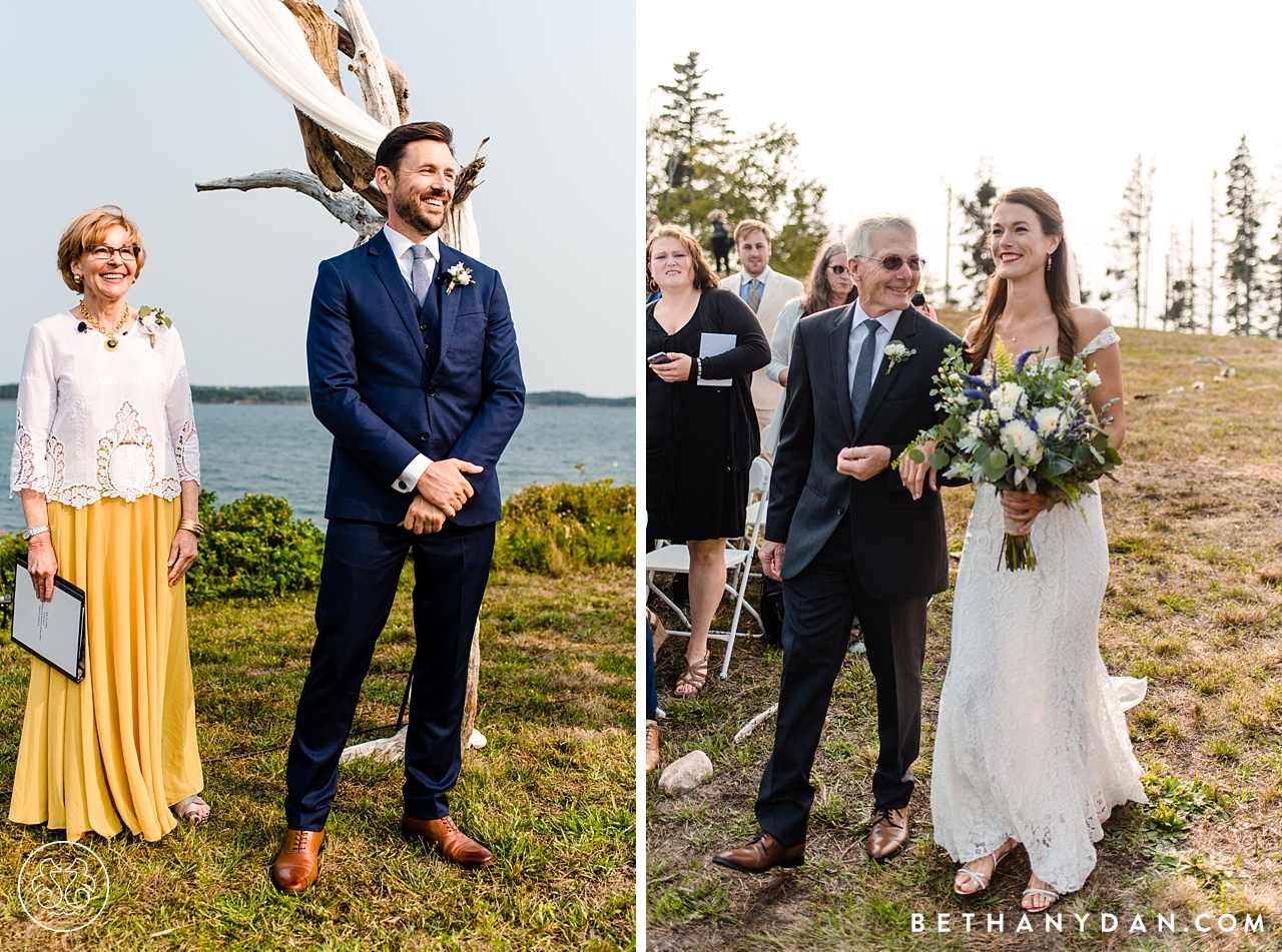 North Haven Maine Wedding