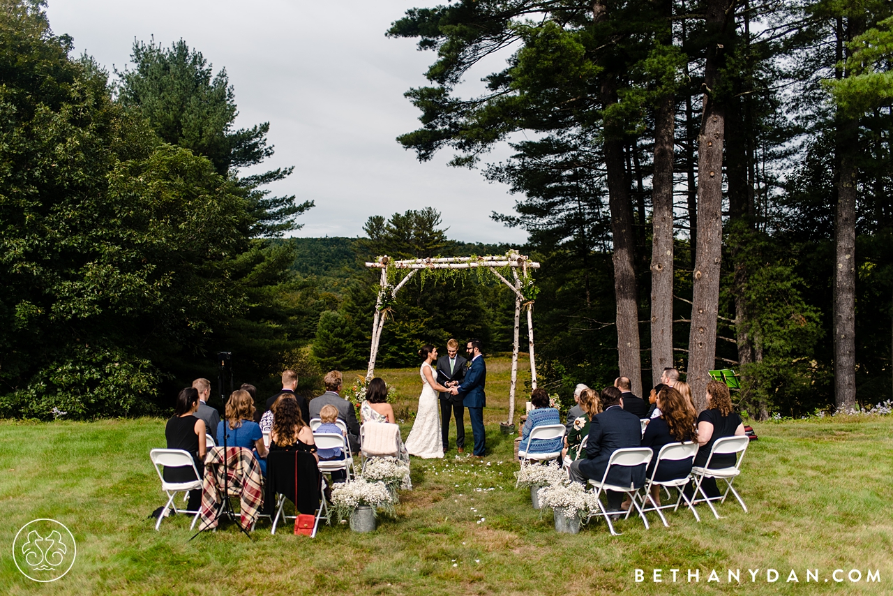 Hebron New Hampshire Wedding