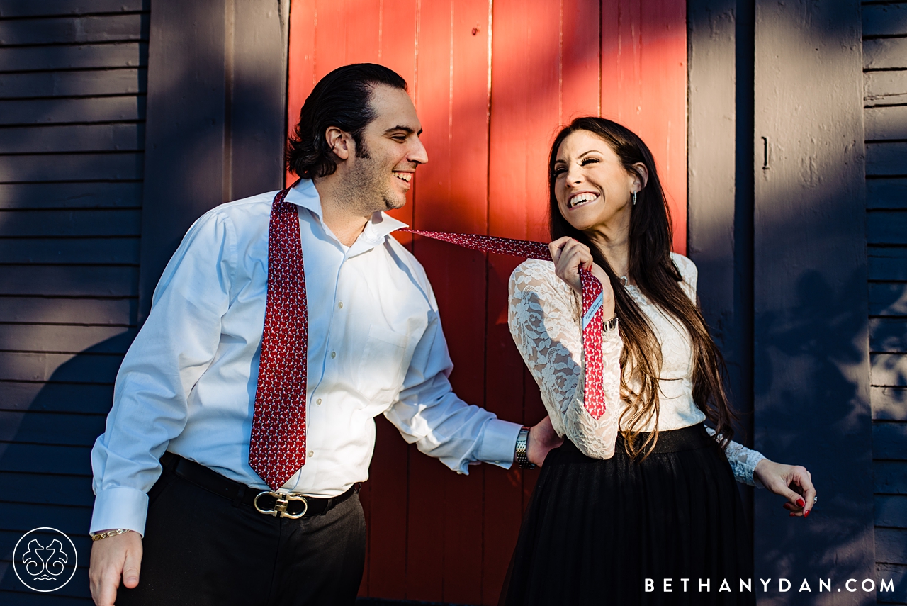 Wells Beach Maine Engagement Session