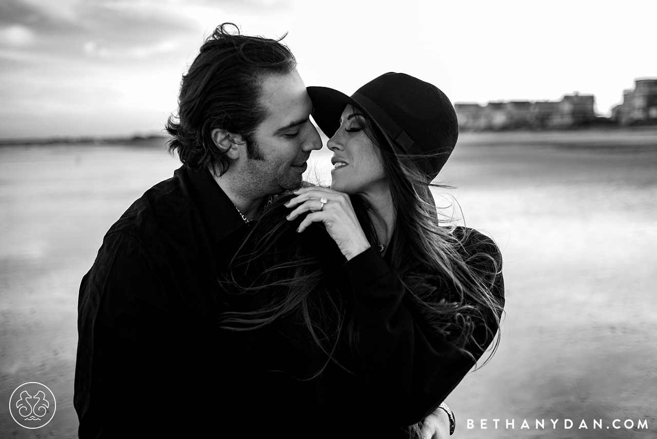 Wells Beach Maine Engagement Session