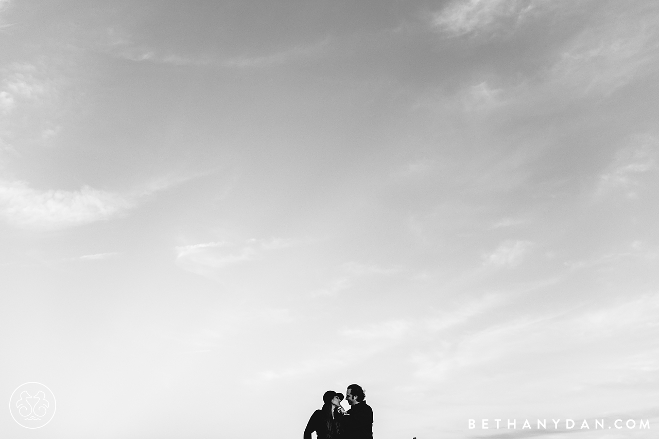 Wells Beach Maine Engagement Session