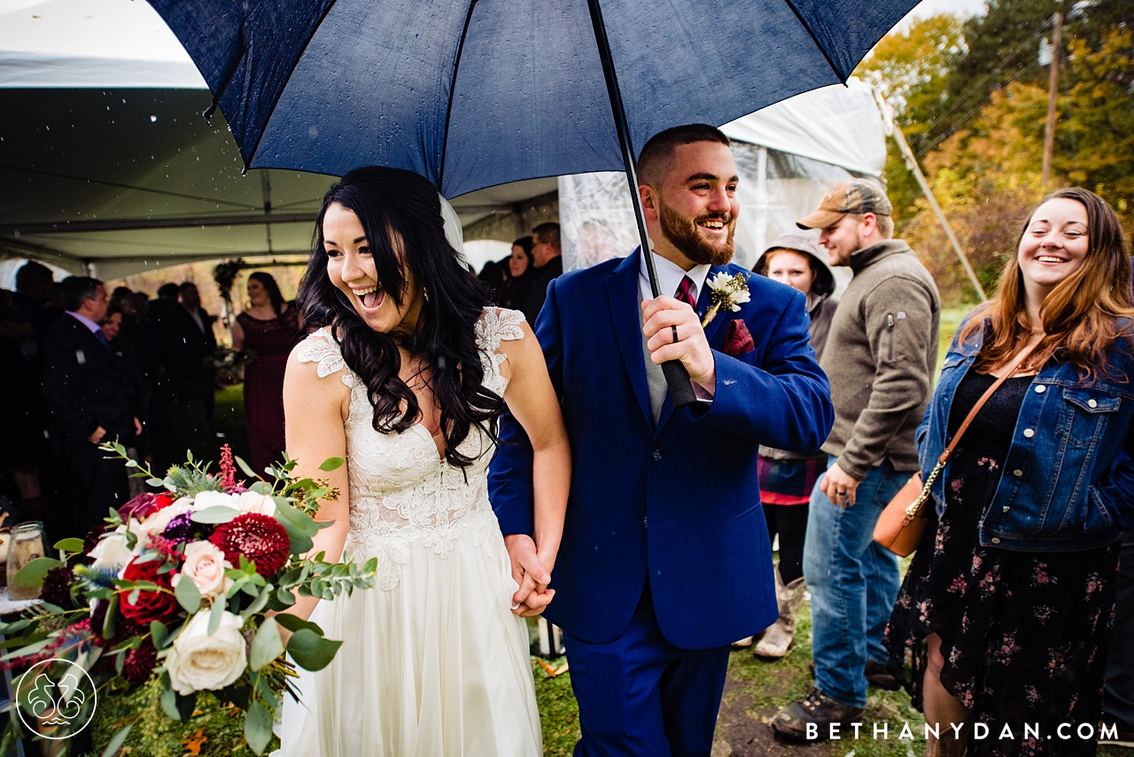 New Hampshire Fall Wedding