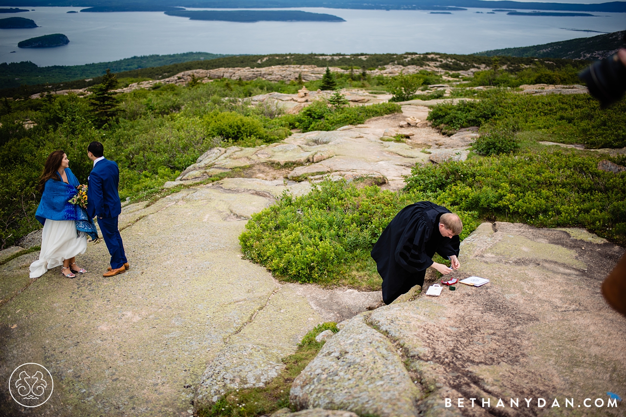 Bar Harbor Summertime Elopement