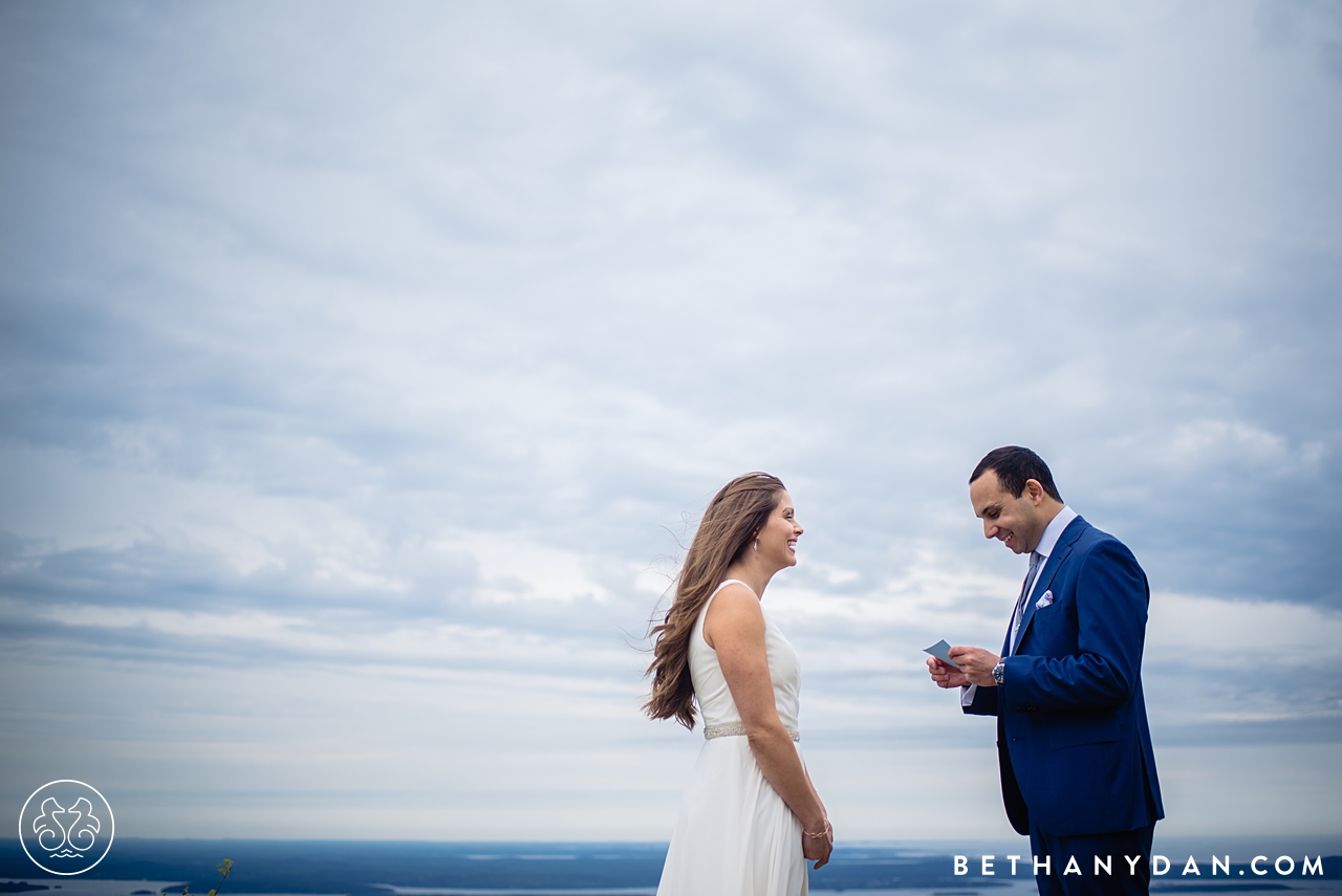 Bar Harbor Summertime Elopement