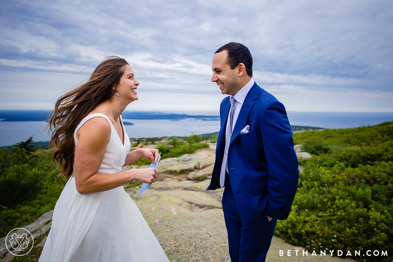 Bar Harbor Summertime Elopement