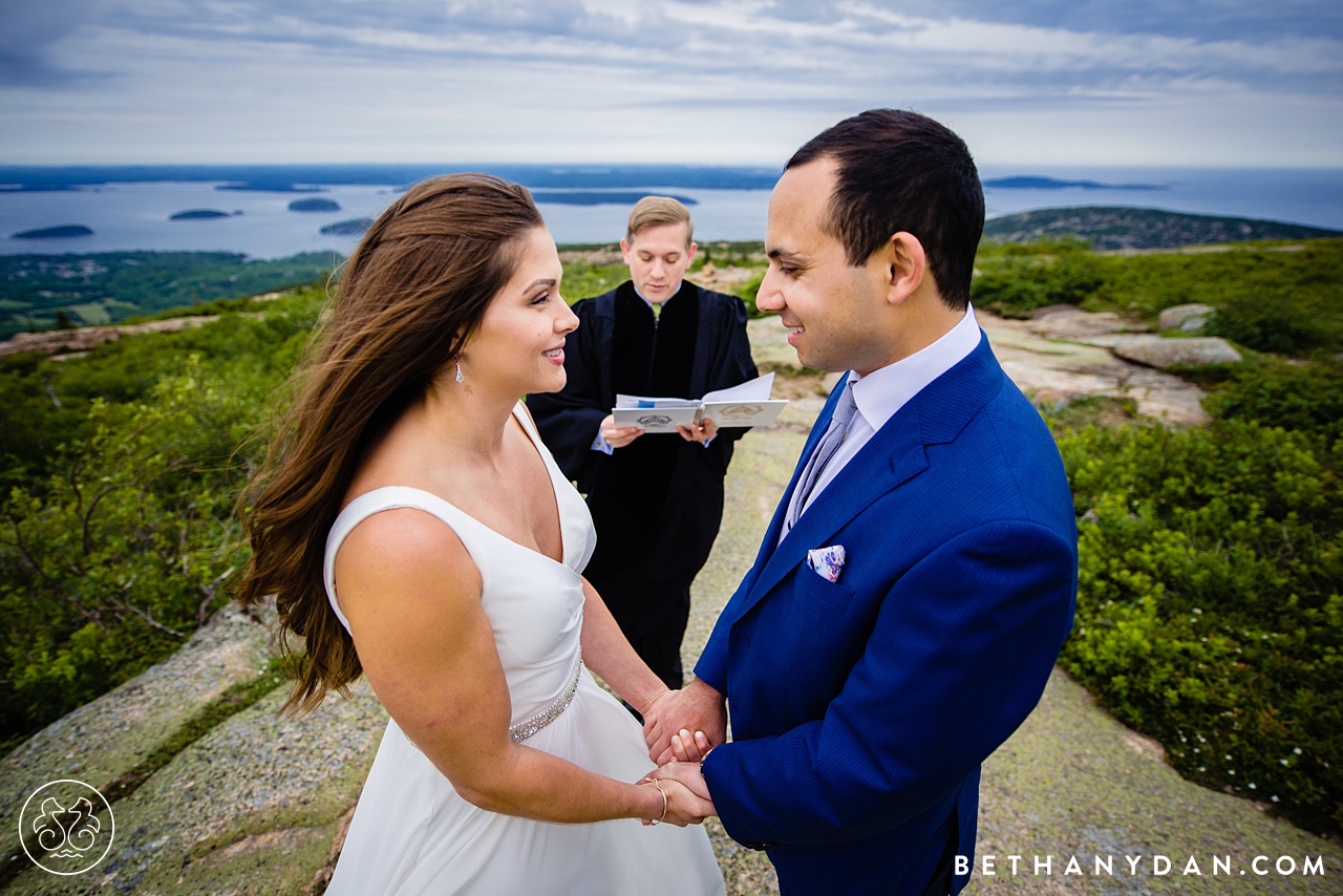 Bar Harbor Summertime Elopement