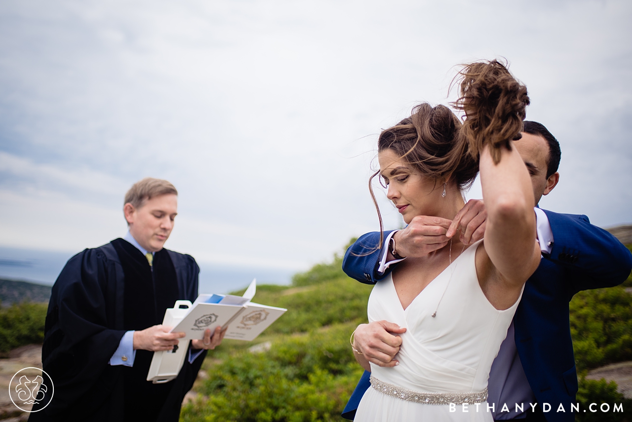 Bar Harbor Summertime Elopement