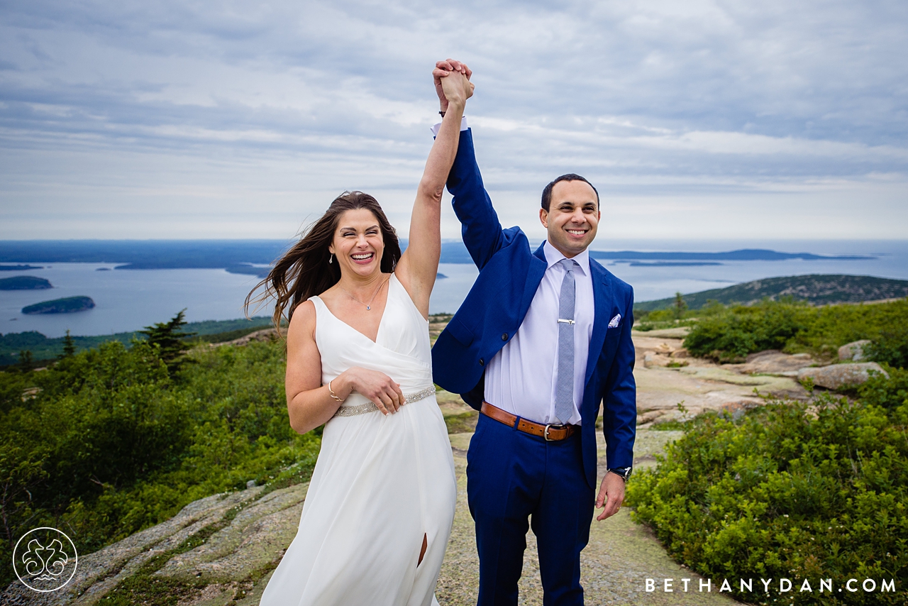 Bar Harbor Summertime Elopement