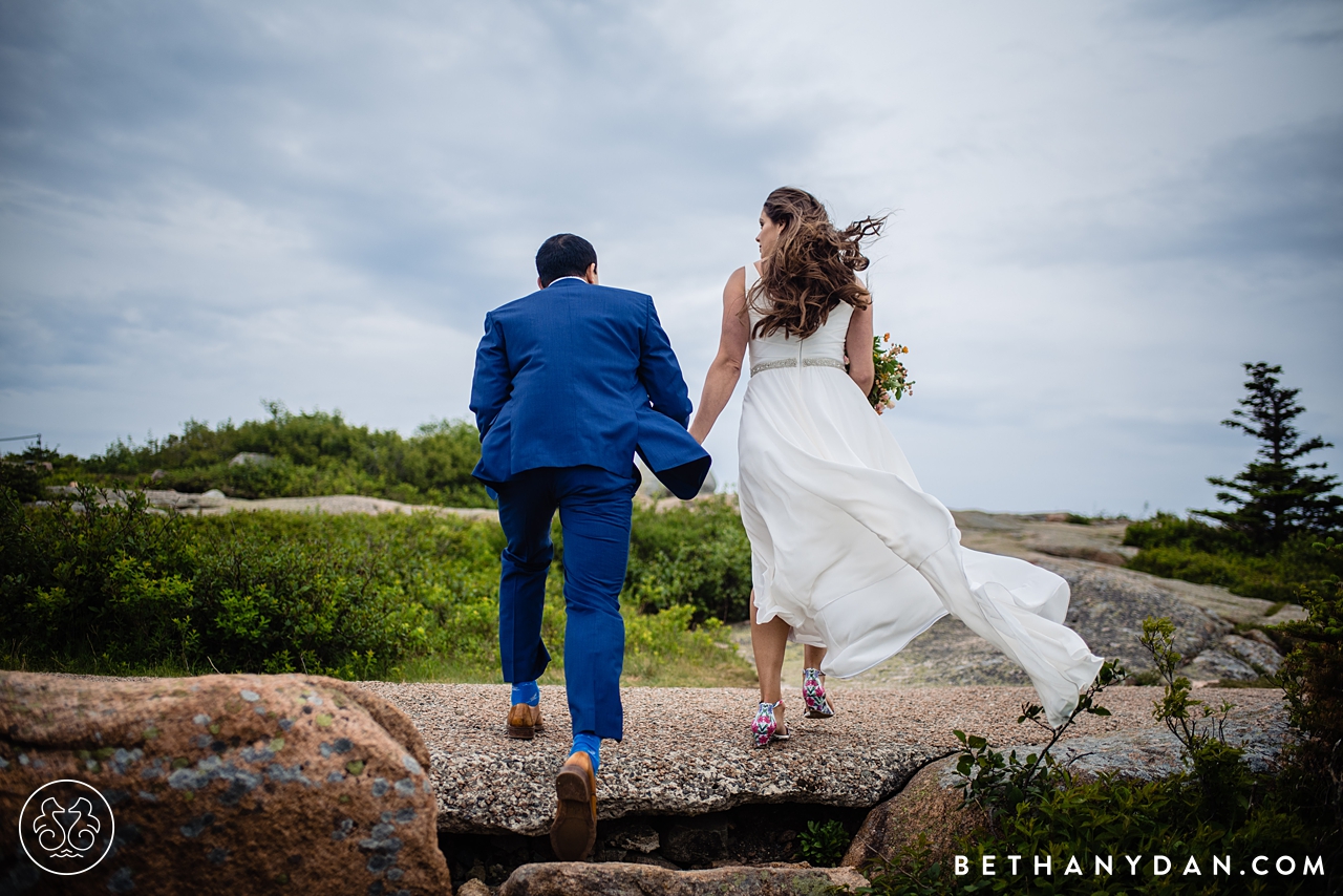 Bar Harbor Summertime Elopement