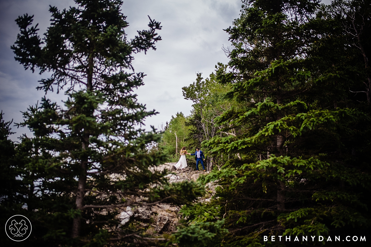 Bar Harbor Summertime Elopement