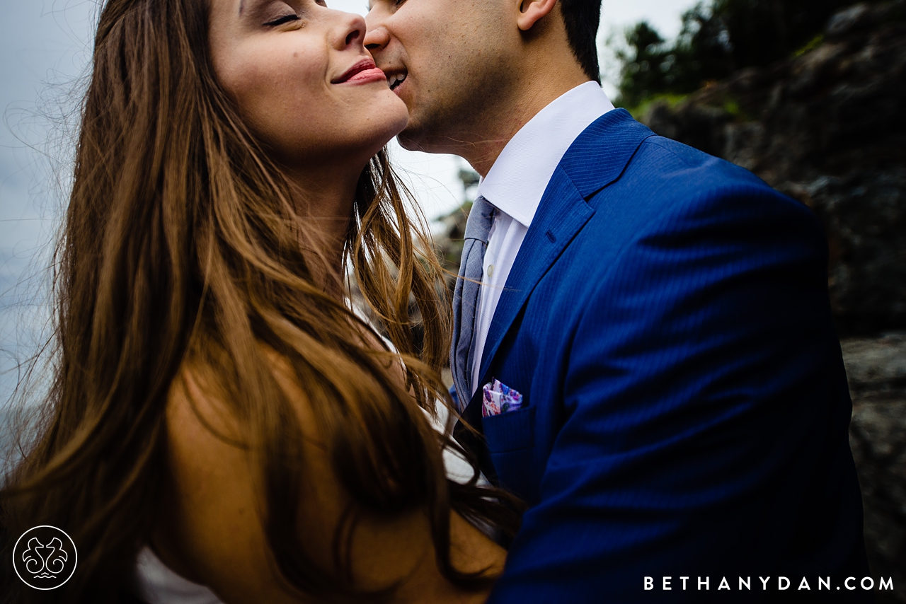 Bar Harbor Summertime Elopement