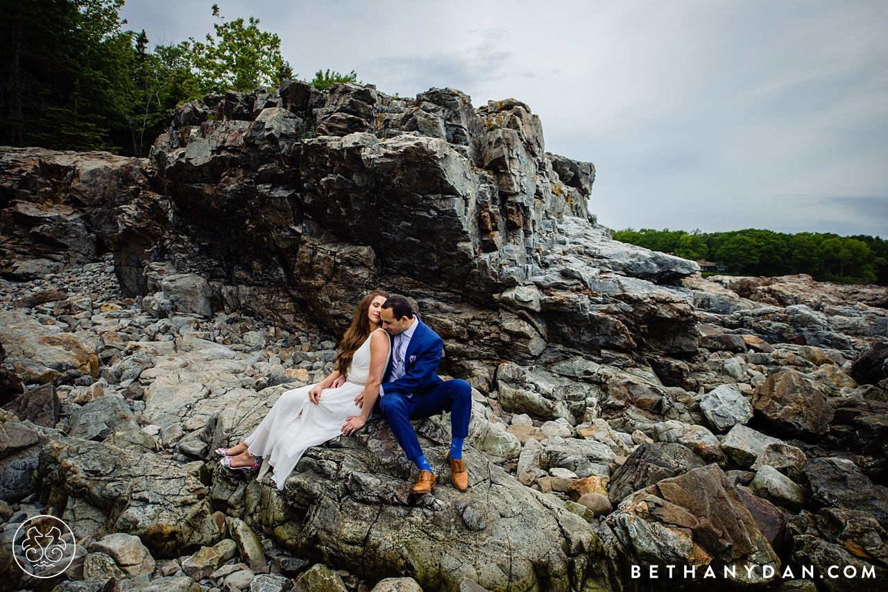 Bar Harbor Summertime Elopement