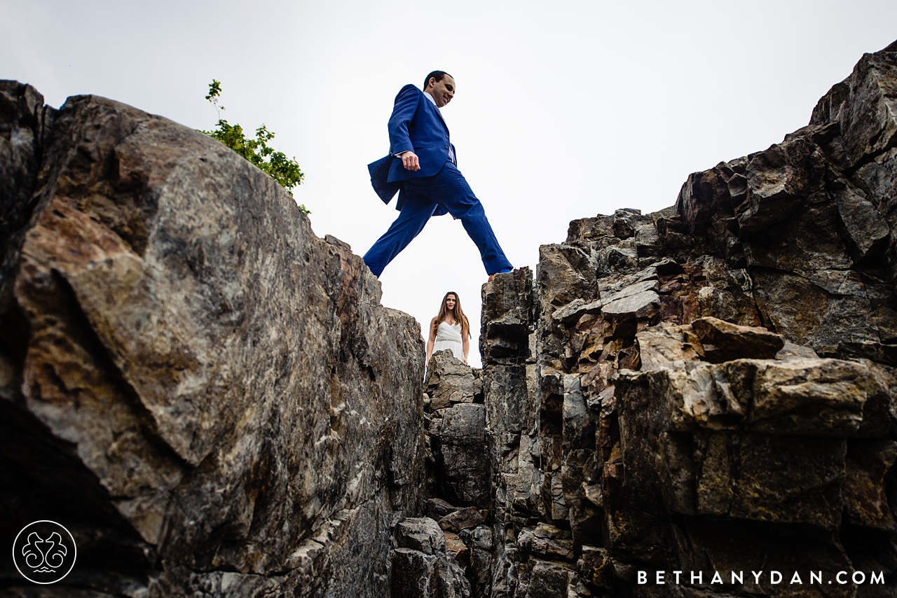 Bar Harbor Summertime Elopement