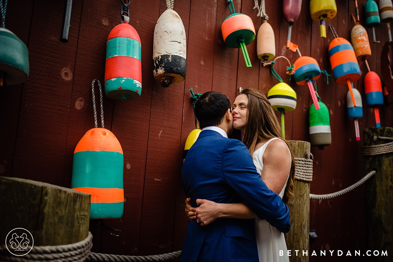 Bar Harbor Summertime Elopement