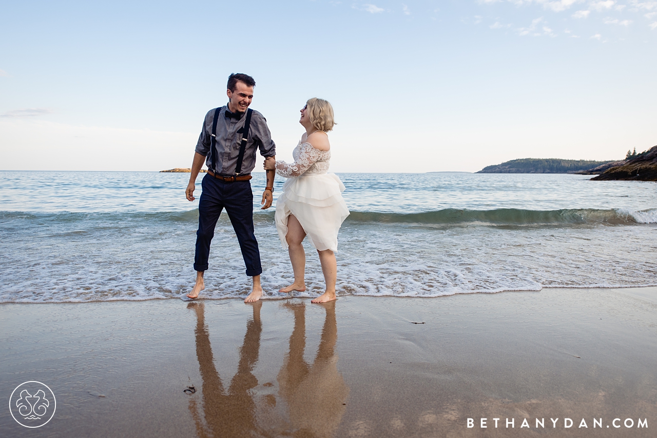 Cool Kids Acadia Elopement