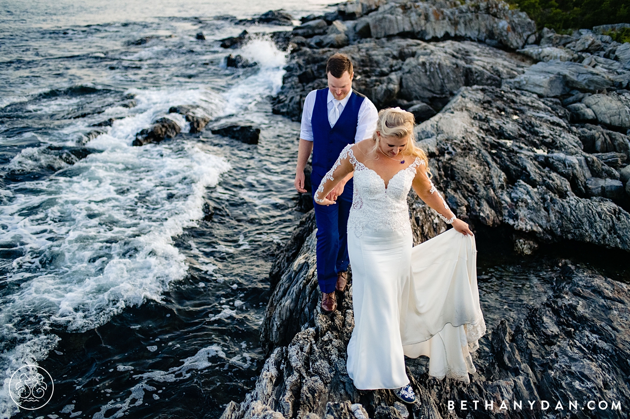 Long Island Maine Wedding