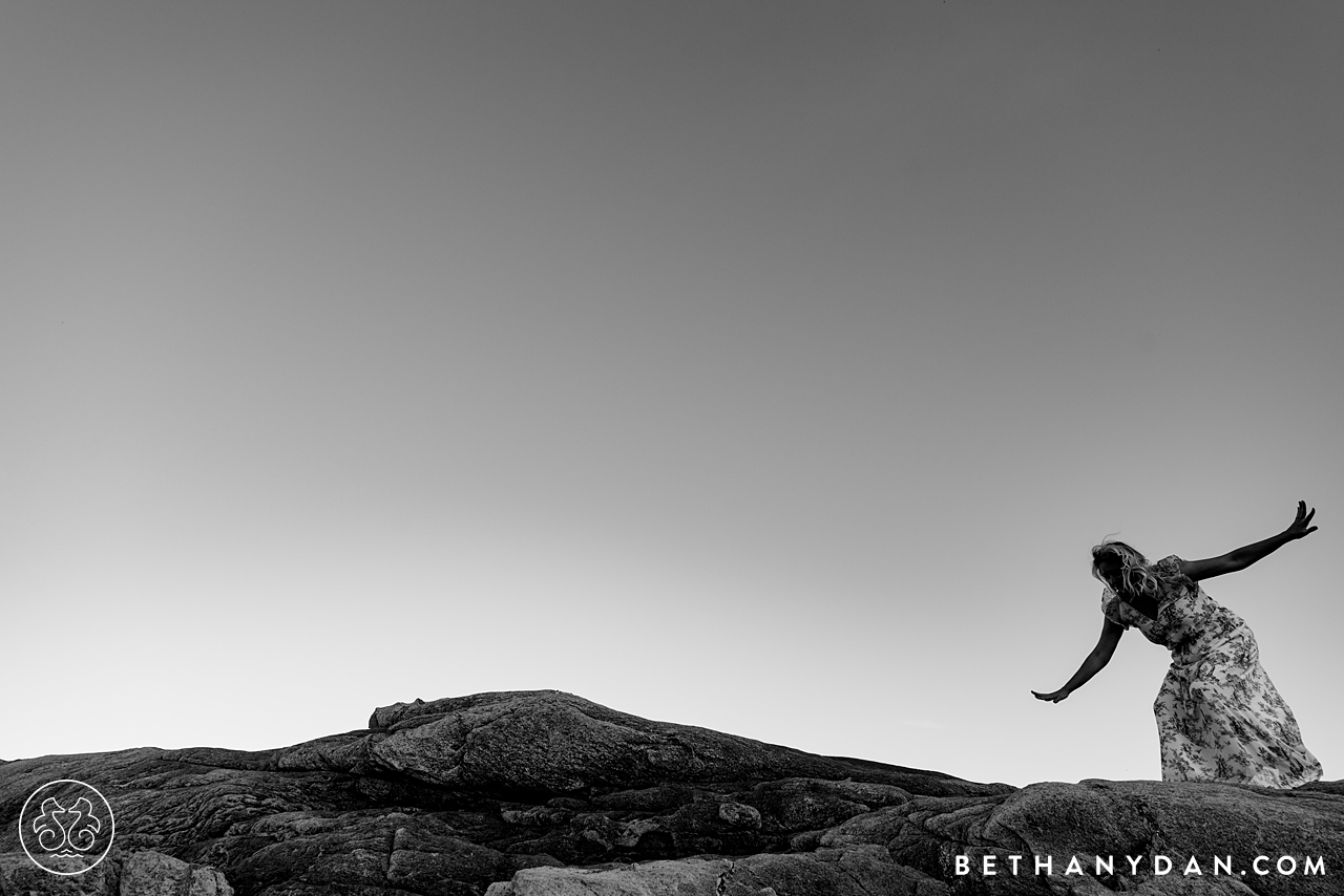 Peaks Island Maine Engagement Sessions