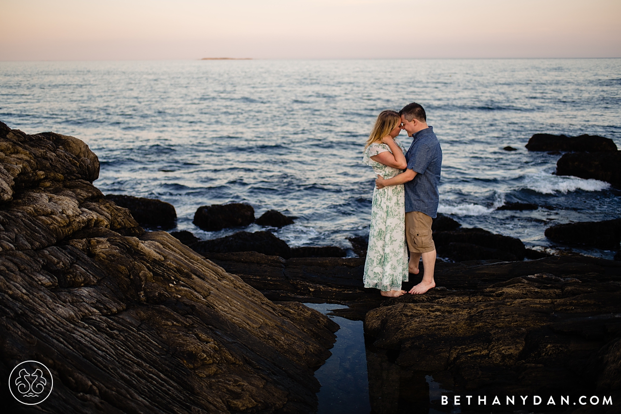 Peaks Island Maine Engagement Sessions