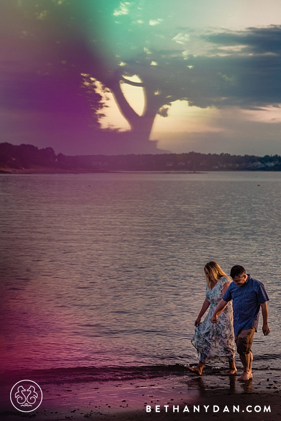 Peaks Island Maine Engagement Sessions