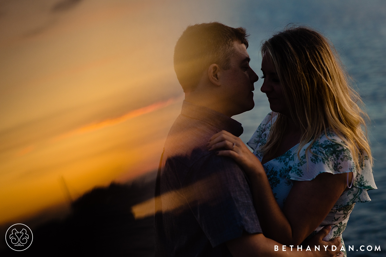 Peaks Island Maine Engagement Sessions