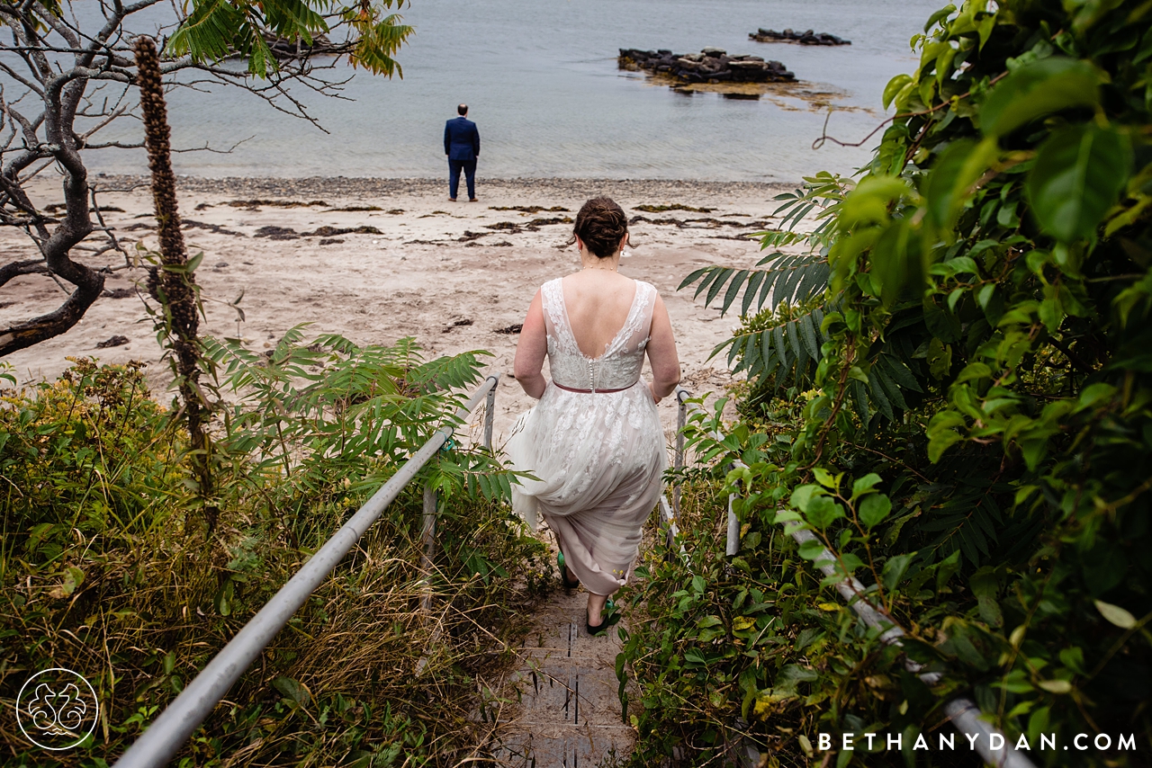 House Island Maine Wedding