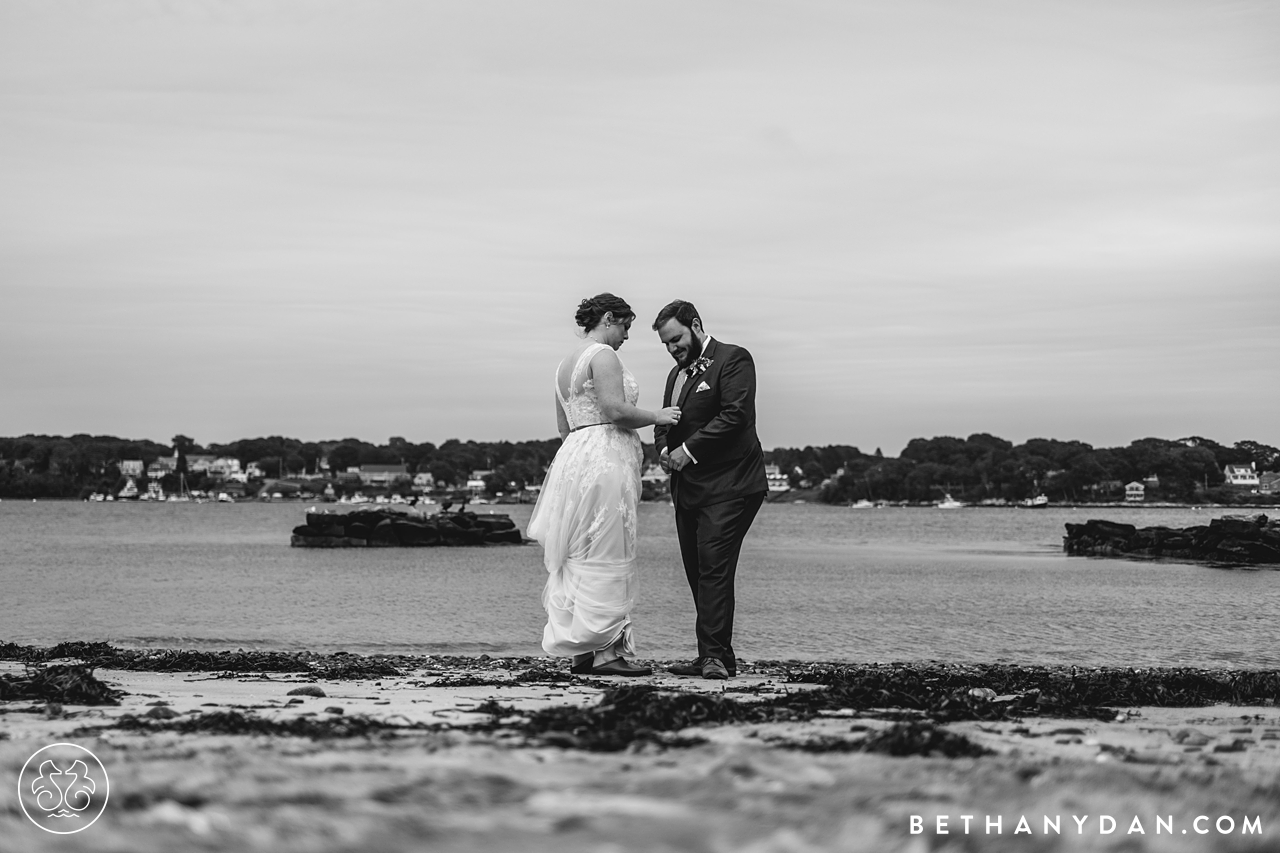 House Island Maine Wedding