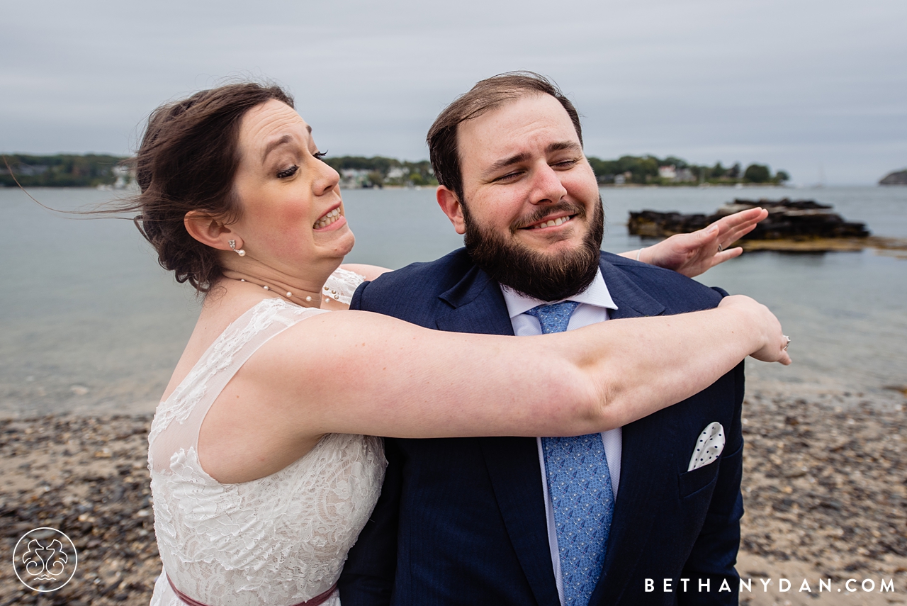 House Island Maine Wedding