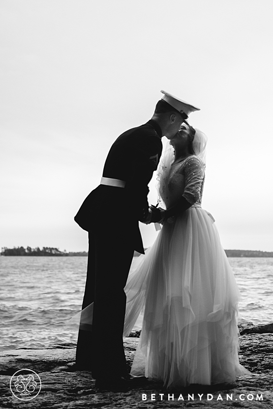 Marines Elopement Maine