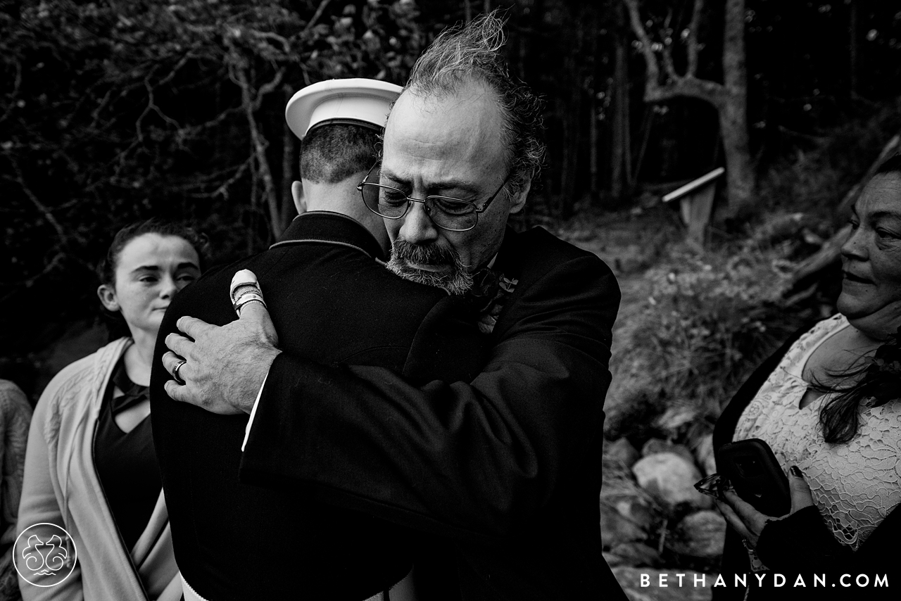 Marines Elopement Maine